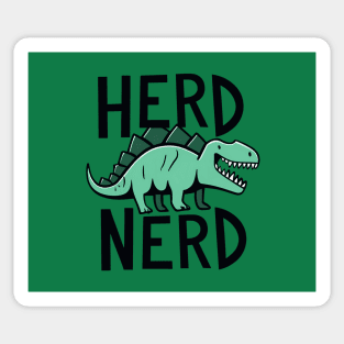 Herd Nerd - Dinosaur Fan Group Sticker